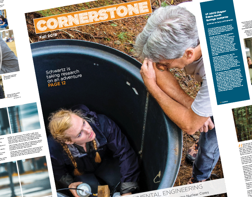Cover of Cornerstone magazine